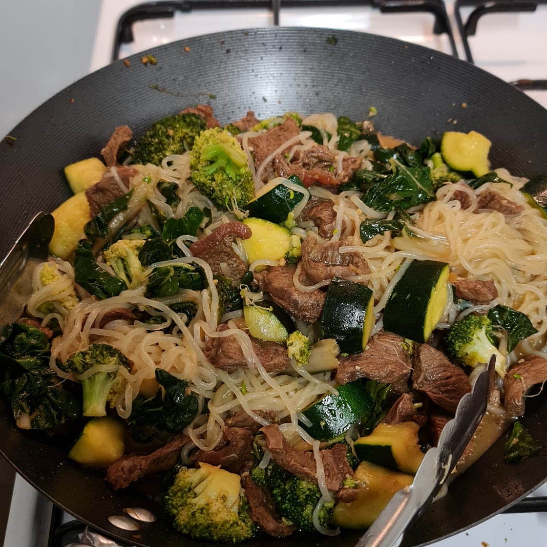 Keto Mongolian Beef Stirfry