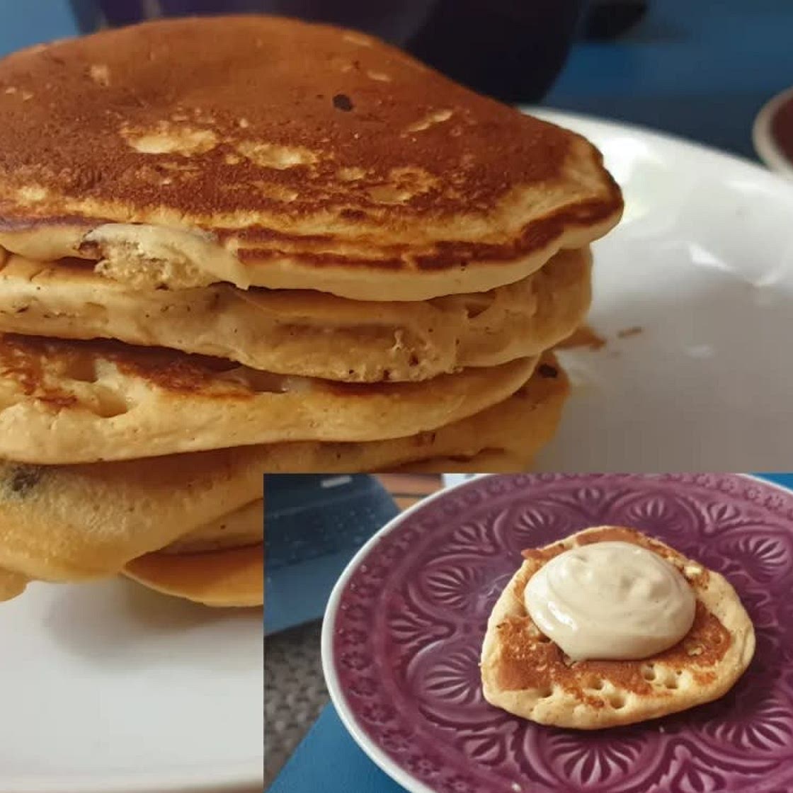 The fluffiest vegan pancakes