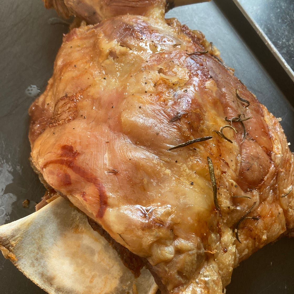 Slow roast shoulder of lamb