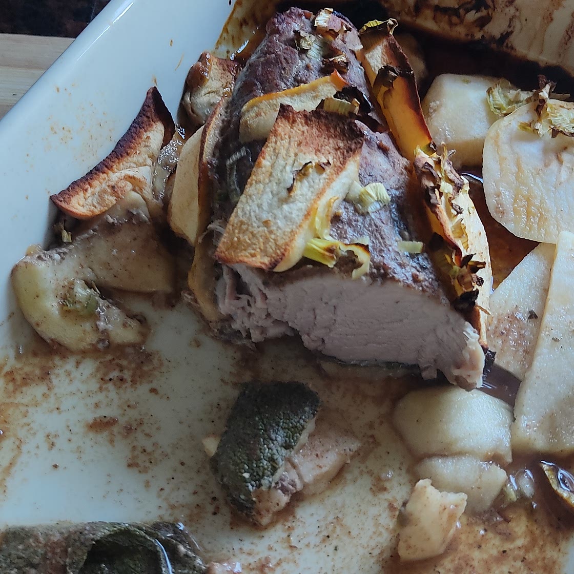 Apple Cinnamon Pork Tenderloin