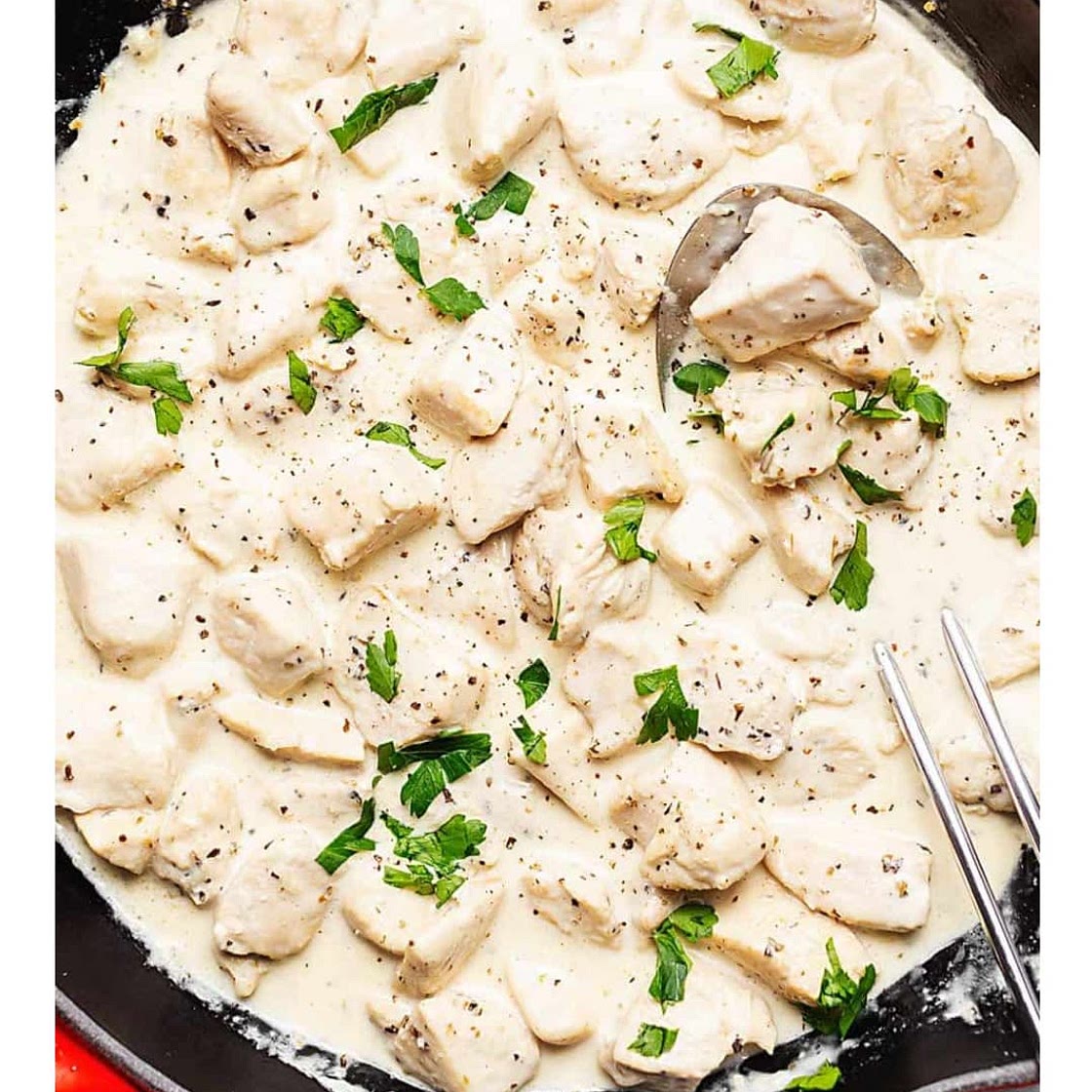 Keto Chicken Alfredo Sauce