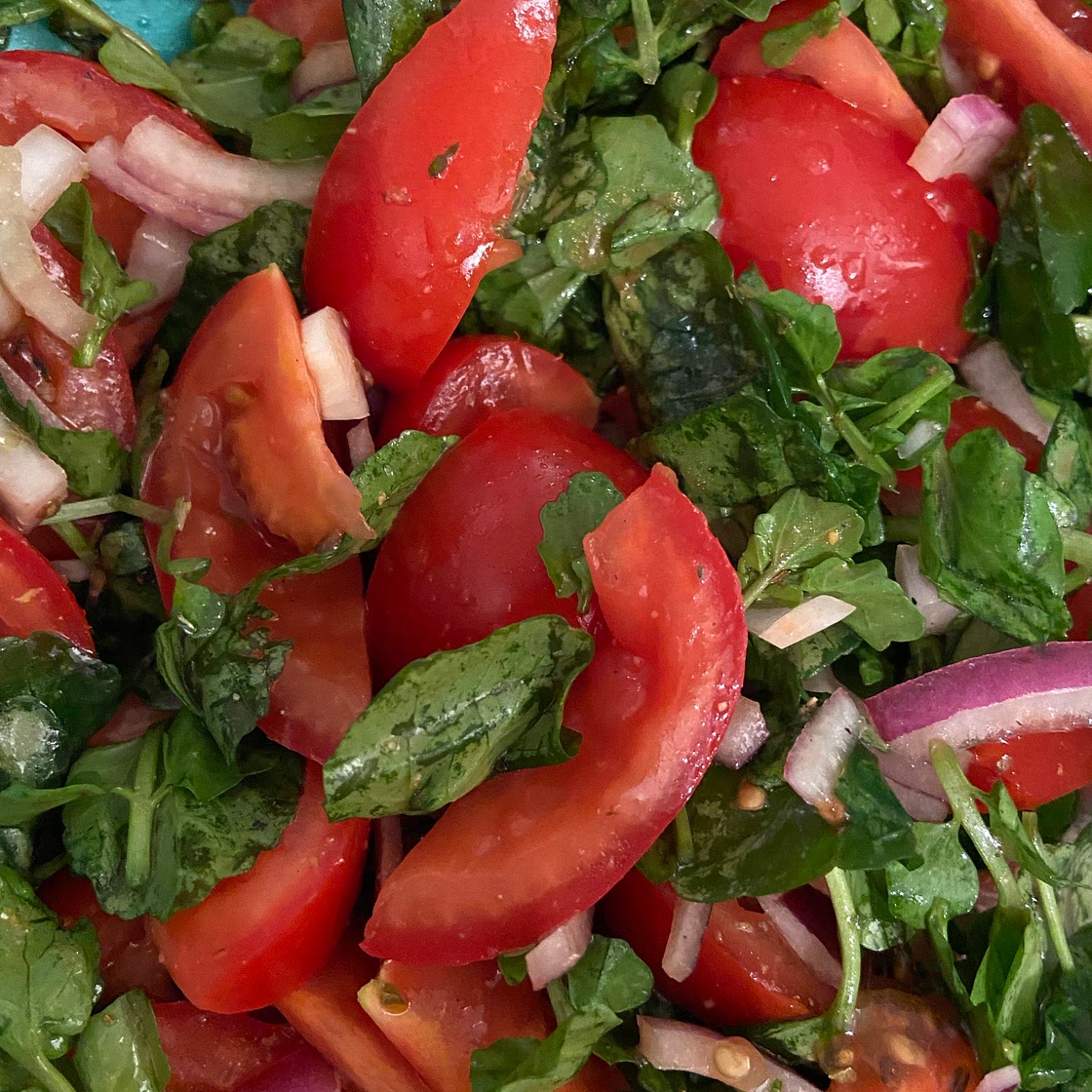 Easy Italian Tomato Salad