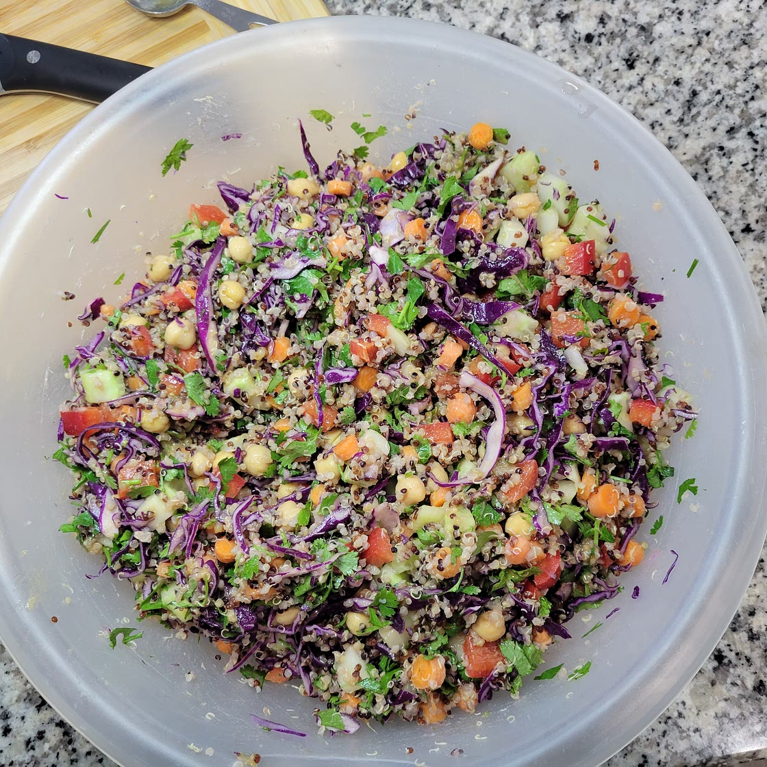 Crunchy Thai Quinoa Salad