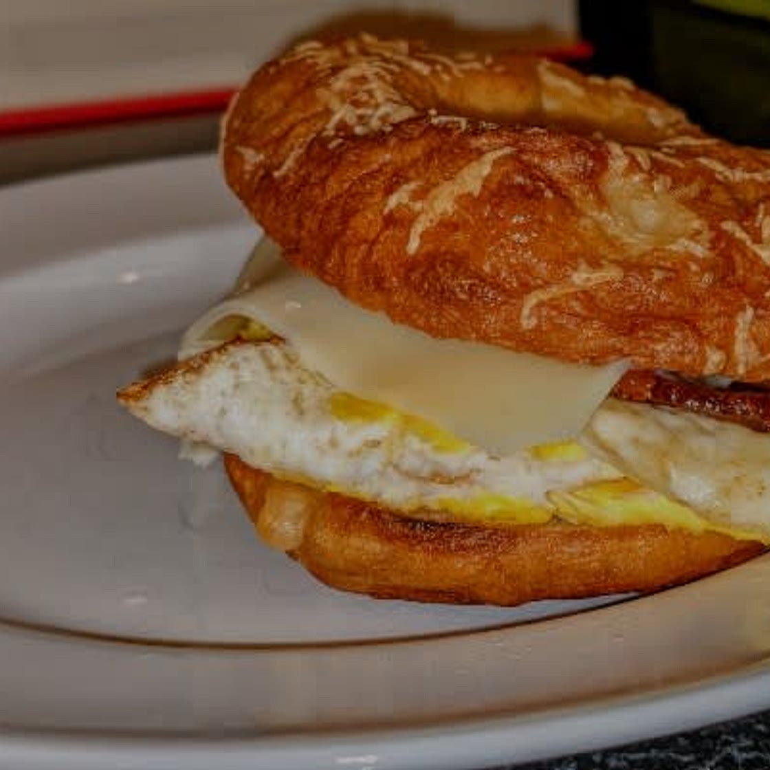 Asiago Breakfast Sandwich