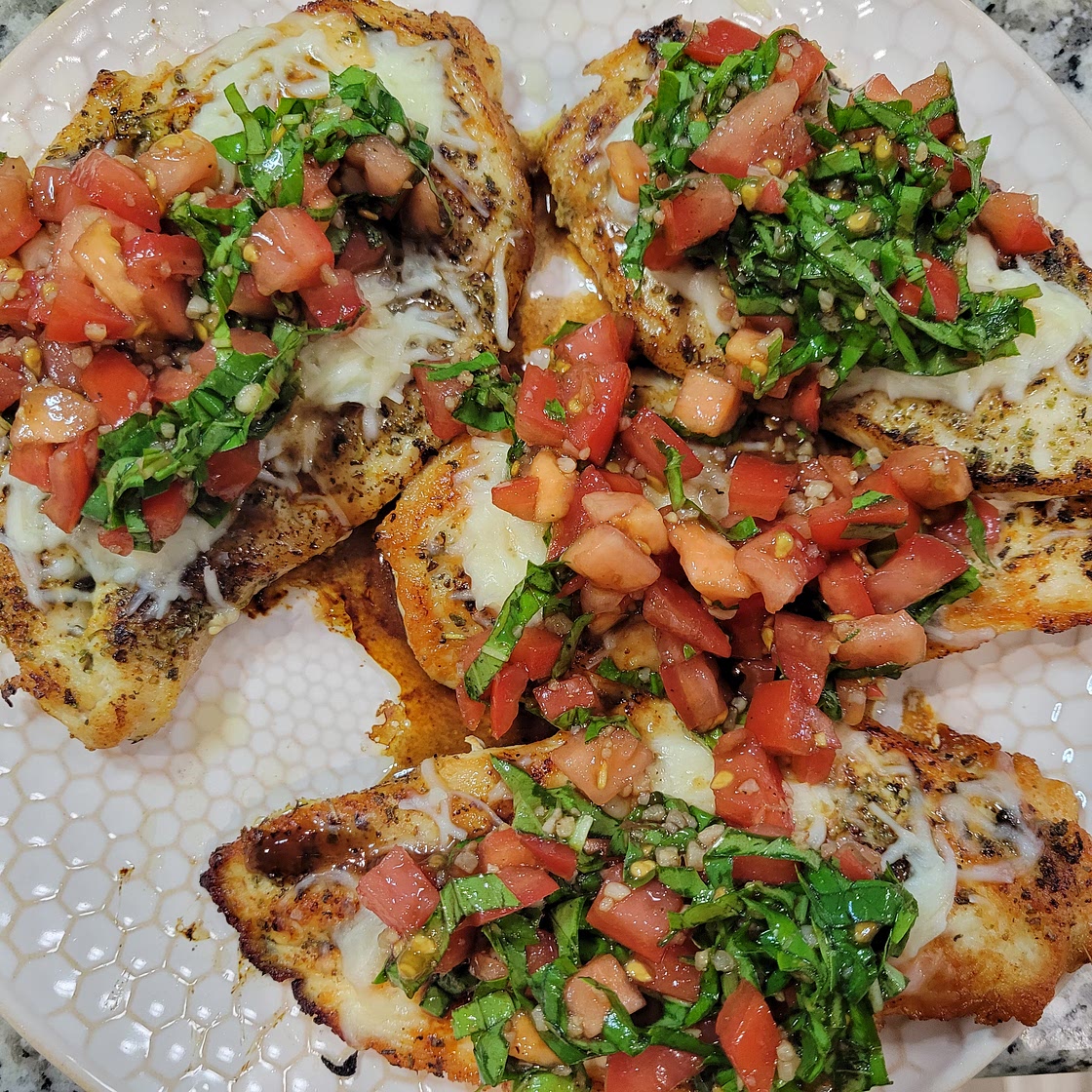 Skinny Bruschetta Chicken