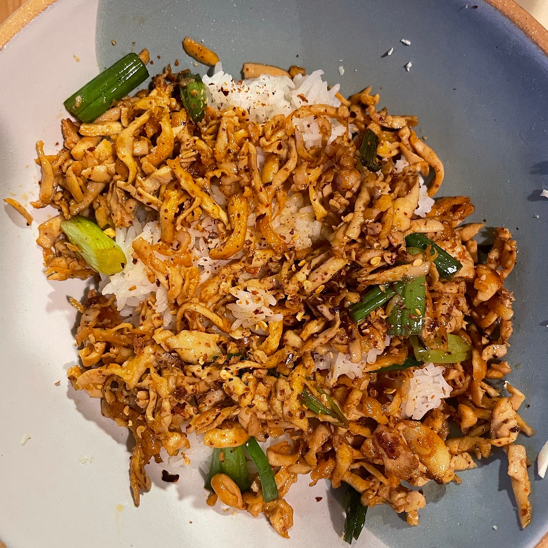 Soy and Scallion Tofu Bowl