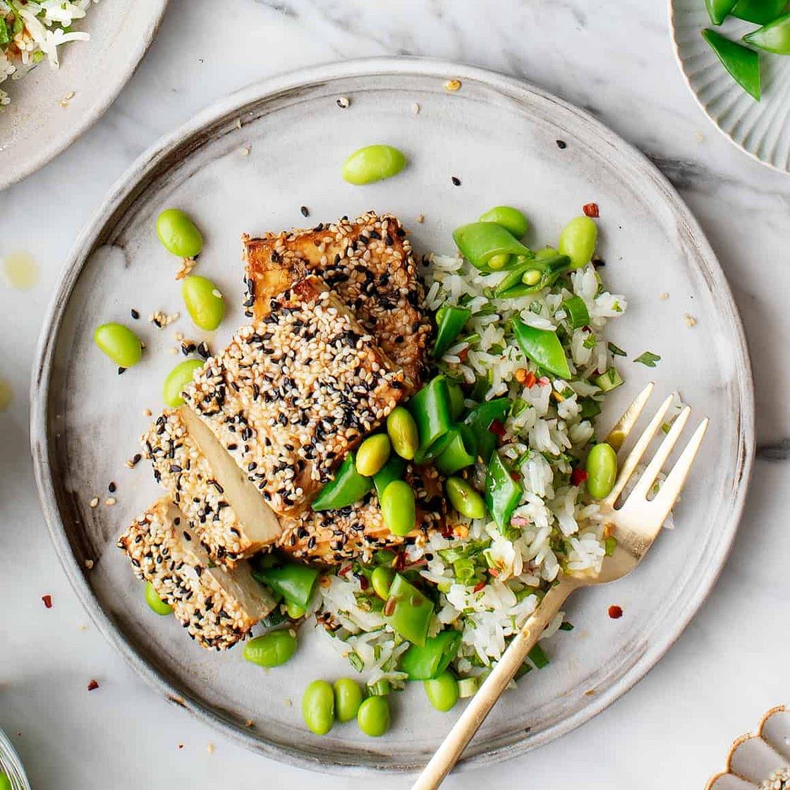 Crispy Sesame Tofu