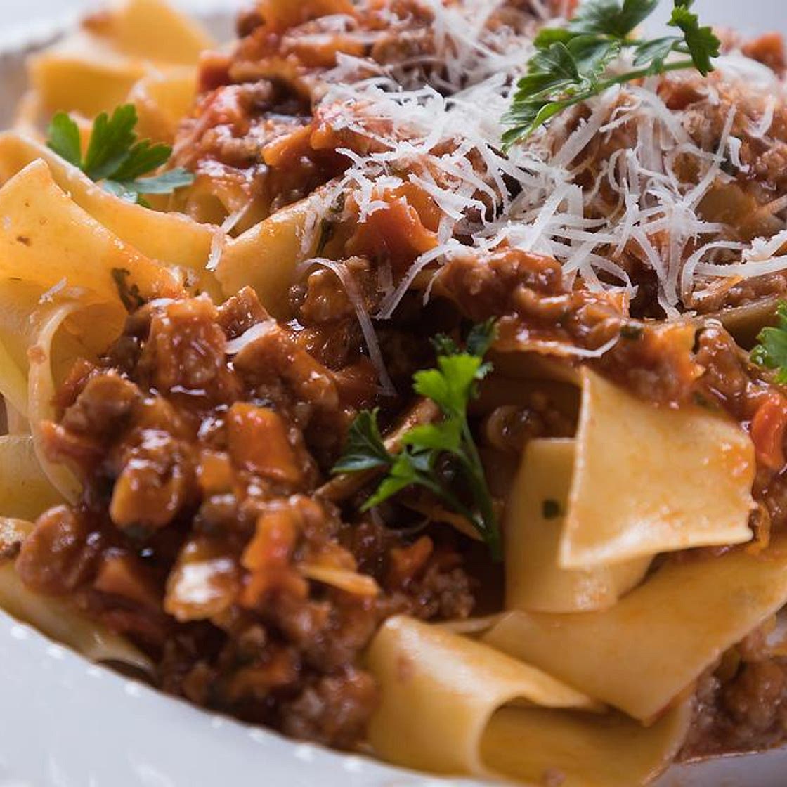 Grandma's 30-Minute Ragù Bolognese Recipe With Pappardelle Is a Chef's Favorite