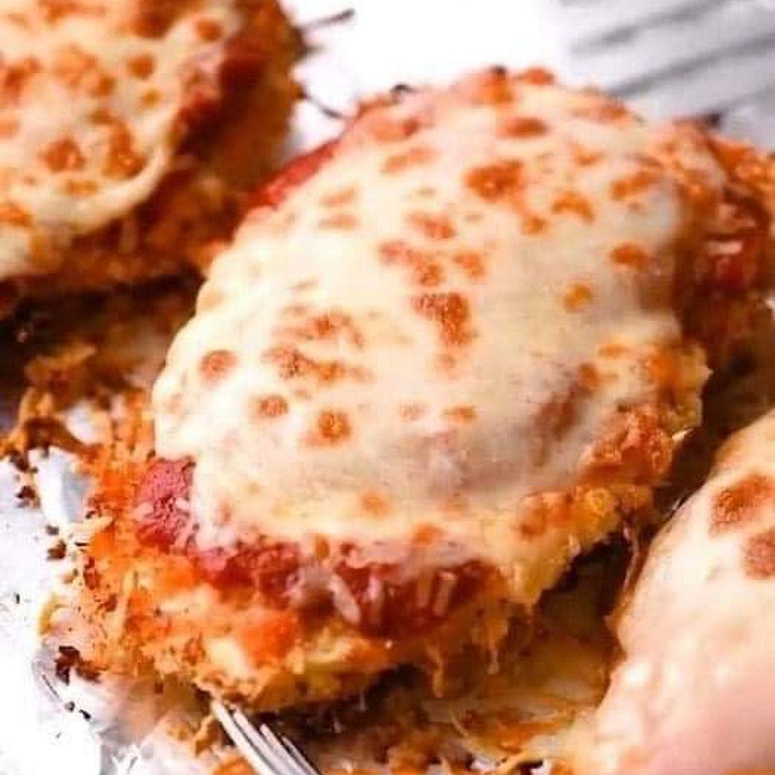 OVEN BAKED CHICKEN PARMESAN