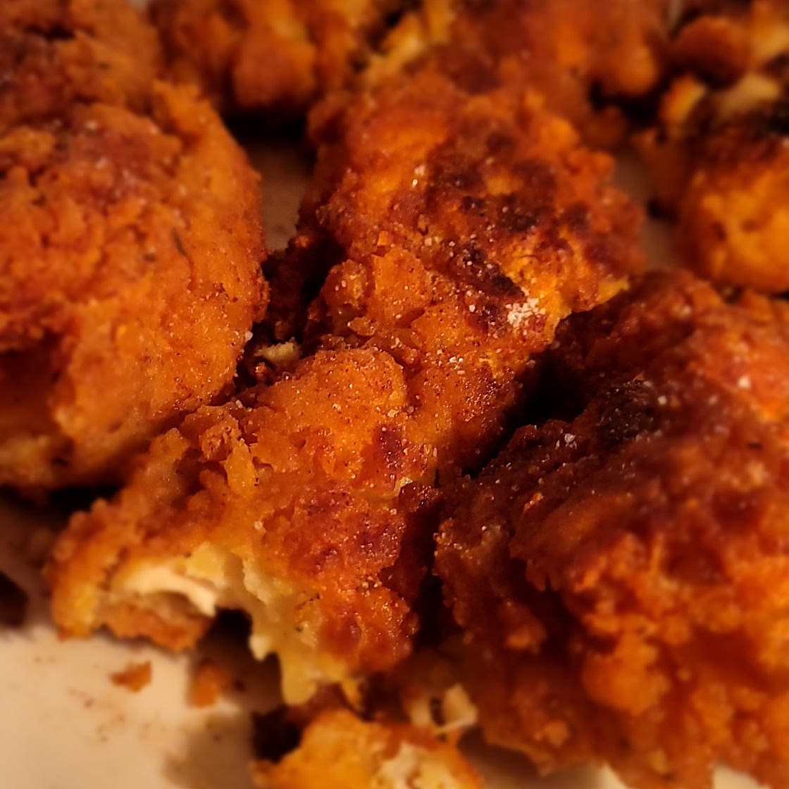 Crispy fried chicken
