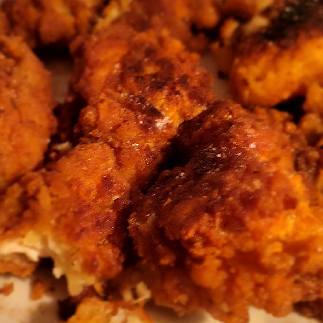 Crispy fried chicken