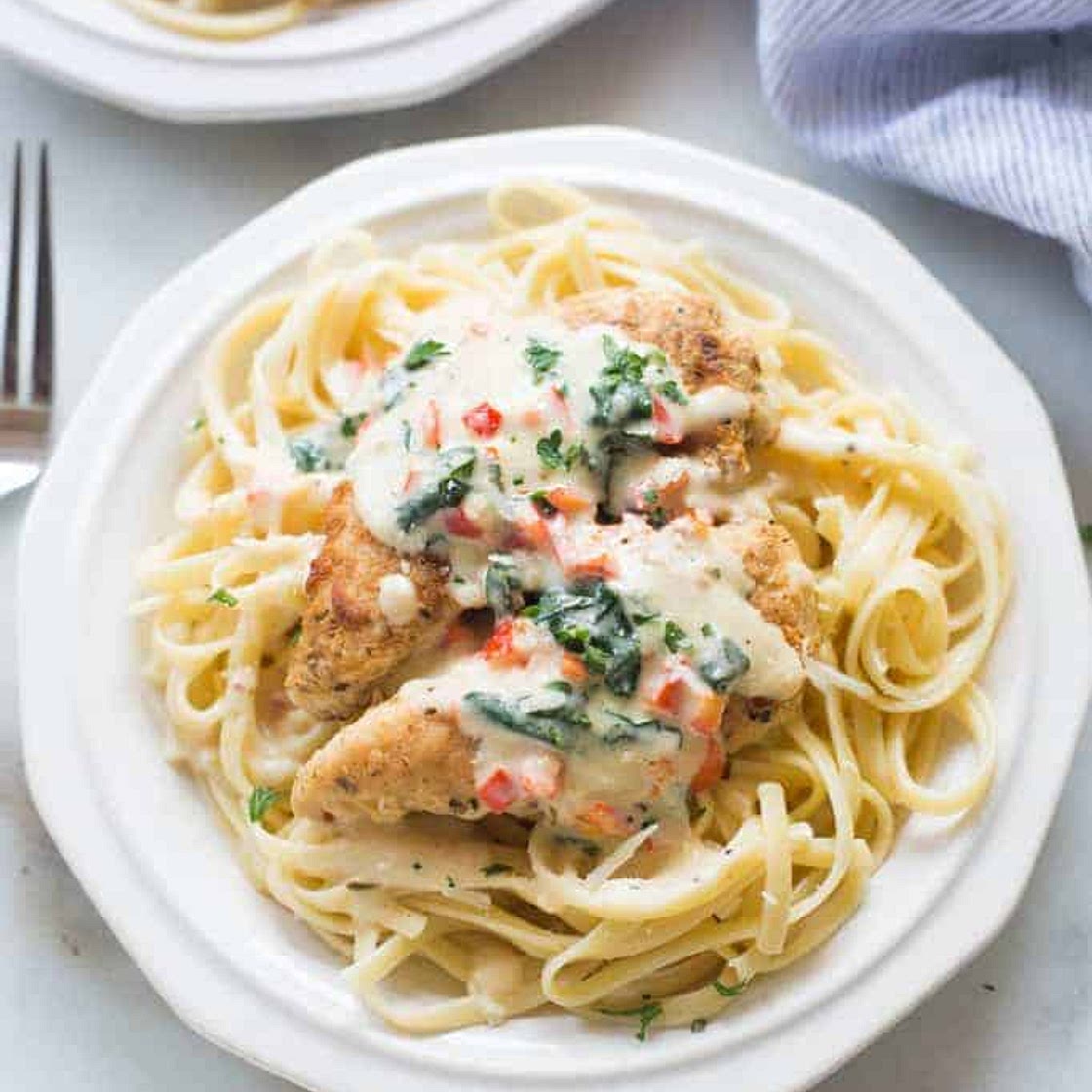 Tuscan Chicken Pasta