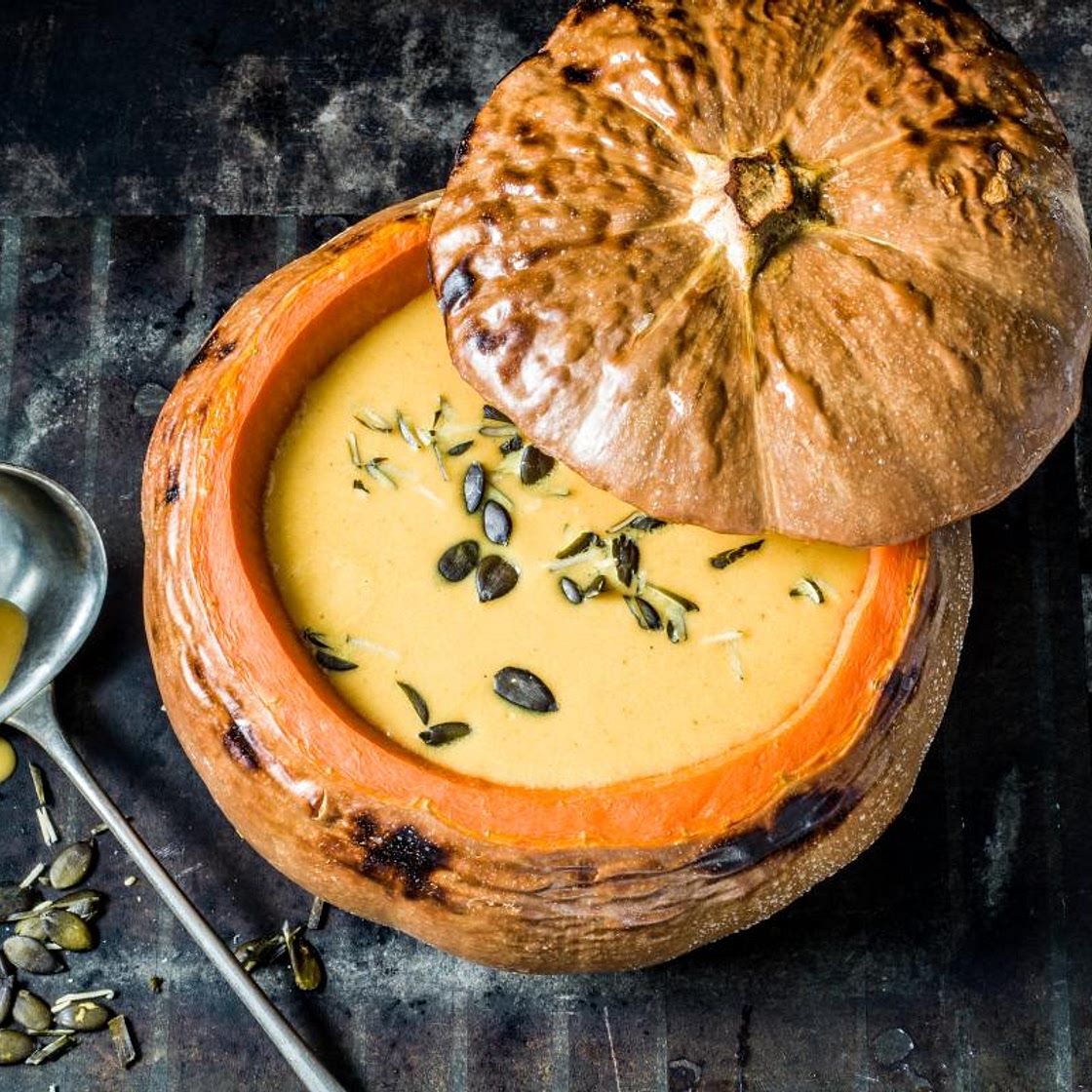 Kürbiscremesuppe