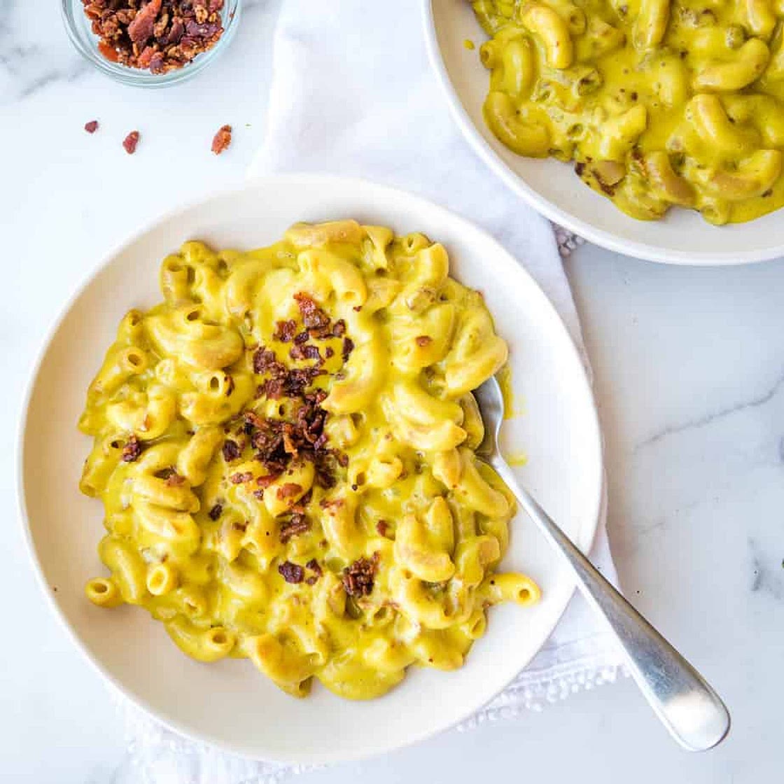 Bacon Mac and Cheese (Paleo, AIP, Dairy-free)