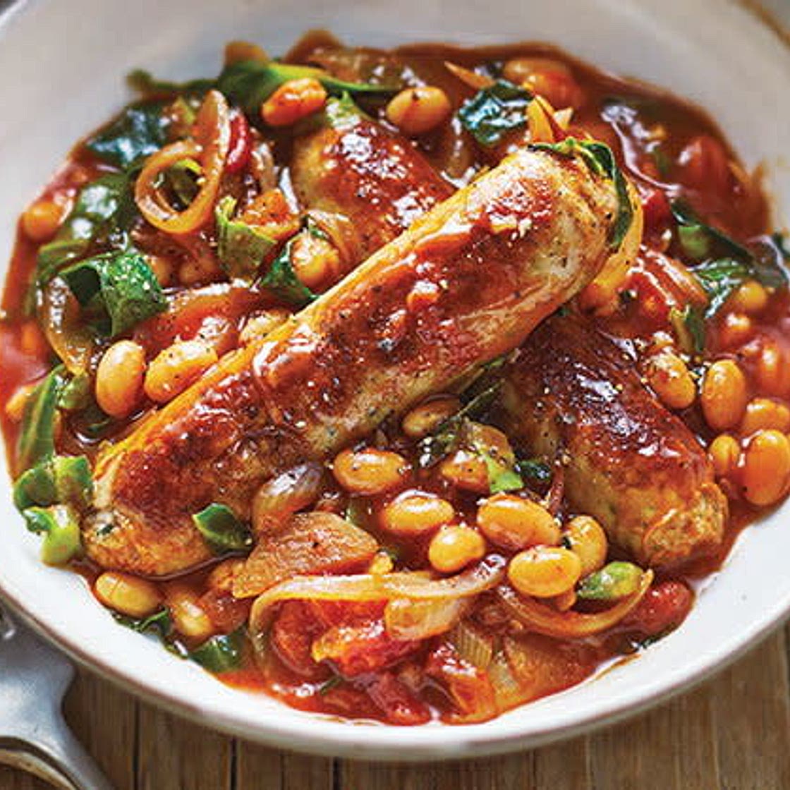 Sausage and bean stew