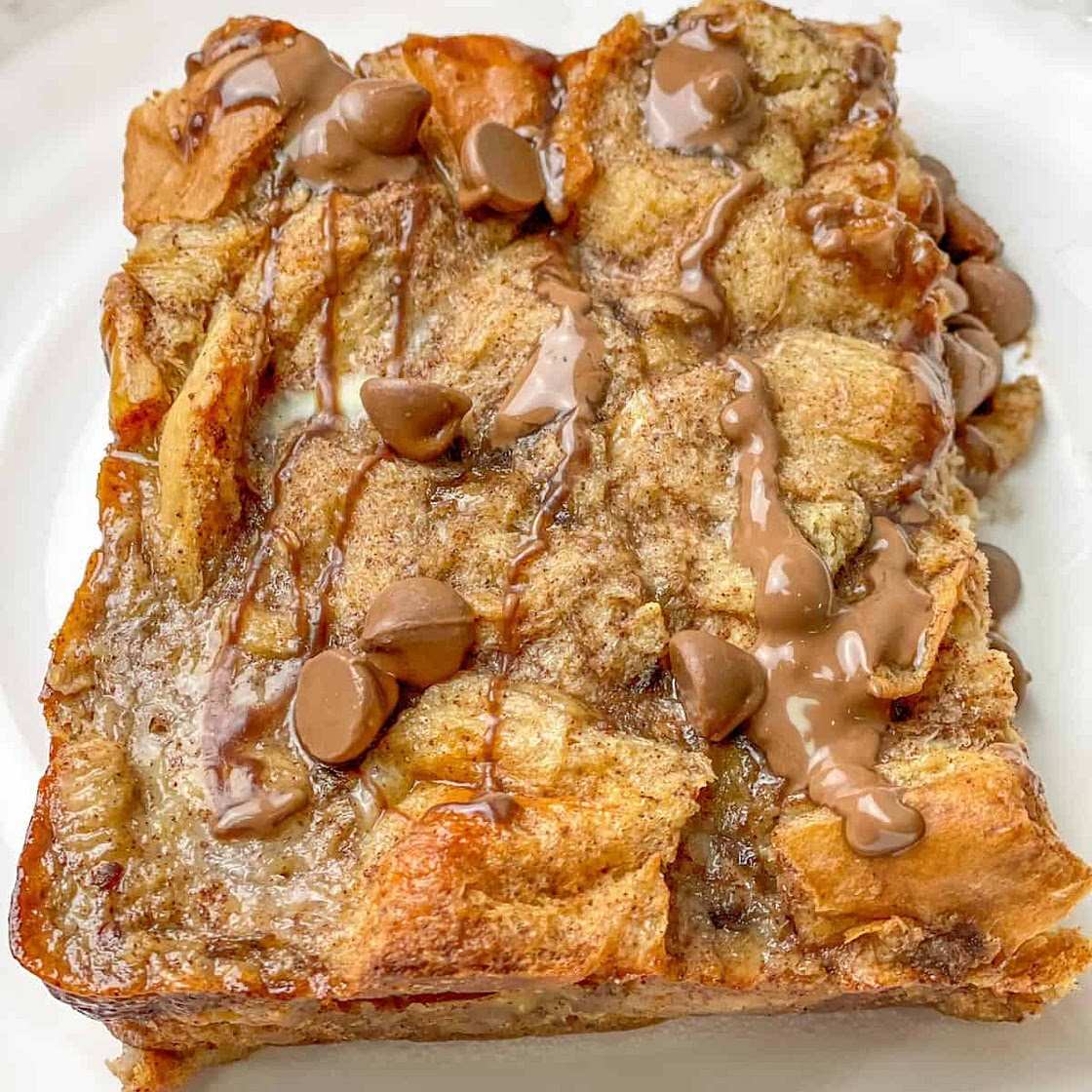 Effortless Banana Bread Pudding