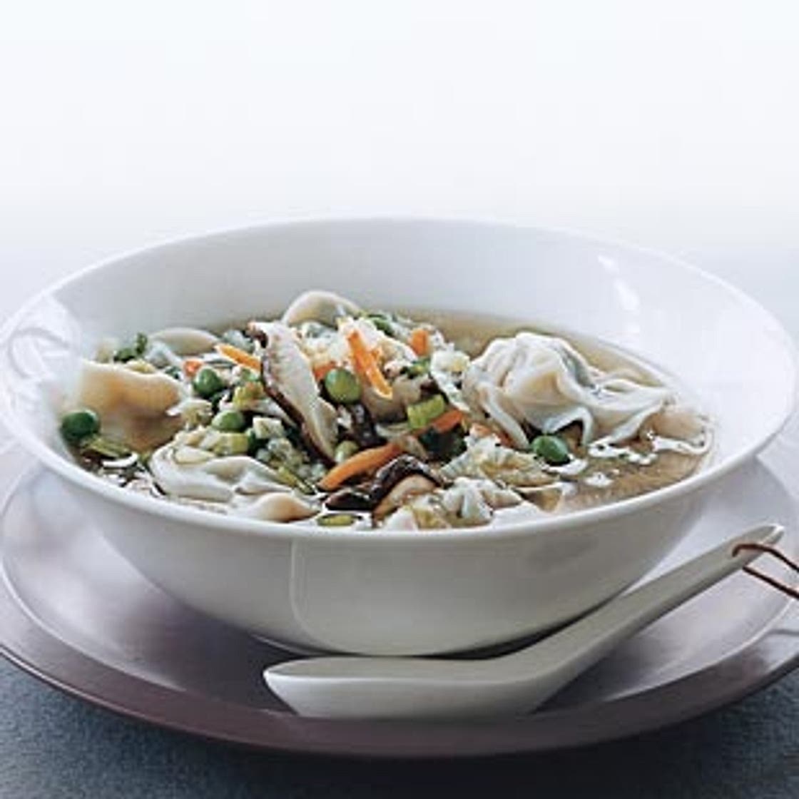Asian Dumpling Soup