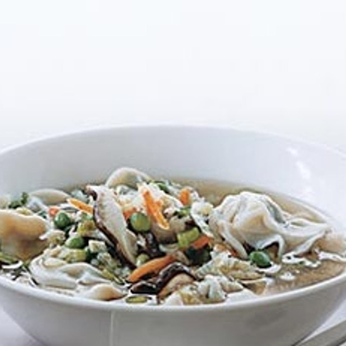 Asian Dumpling Soup