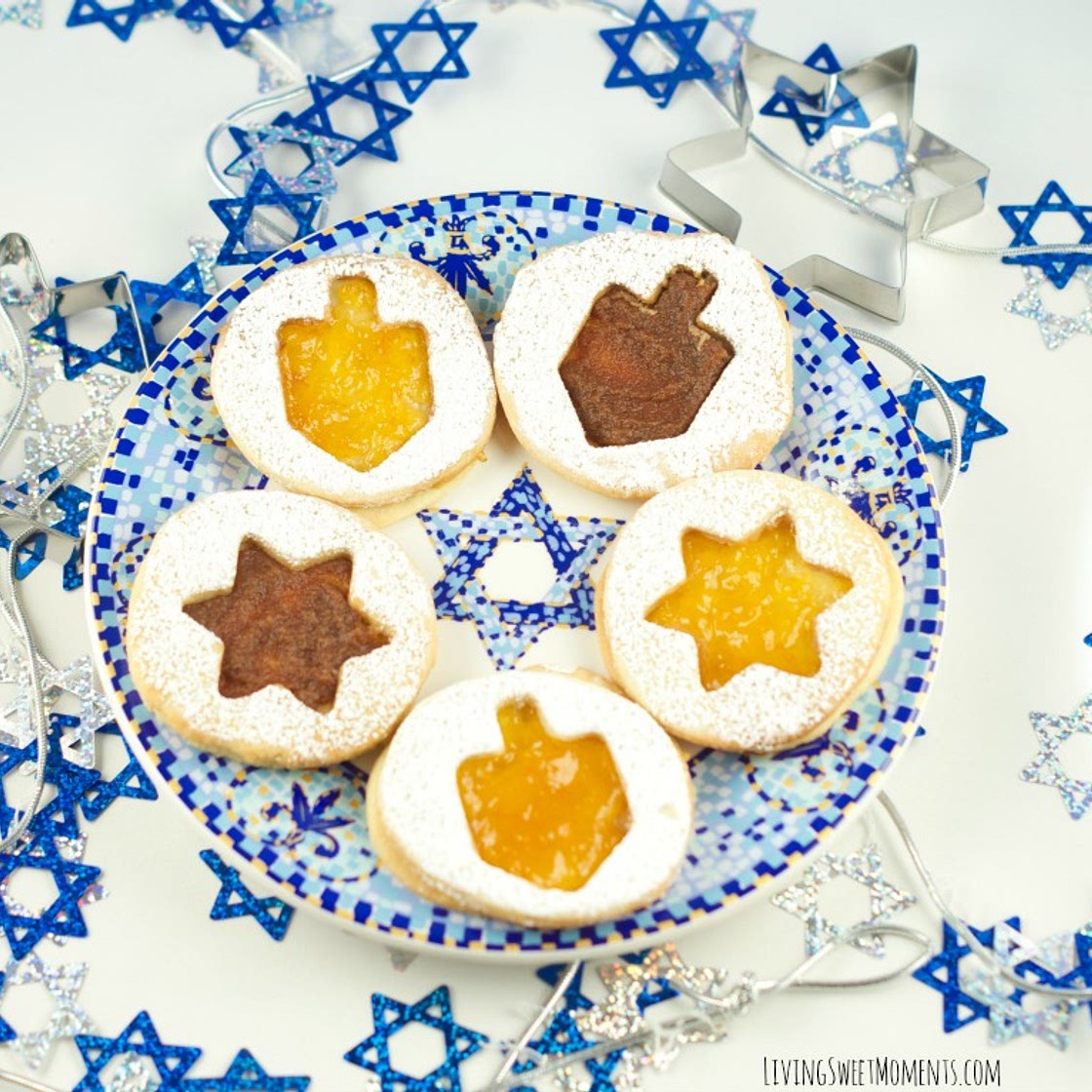 Hanukkah Jelly Cookie Recipe