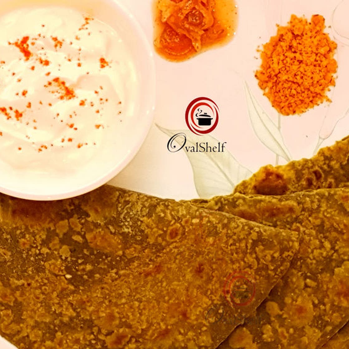 Palak Paratha | Spinach Paratha