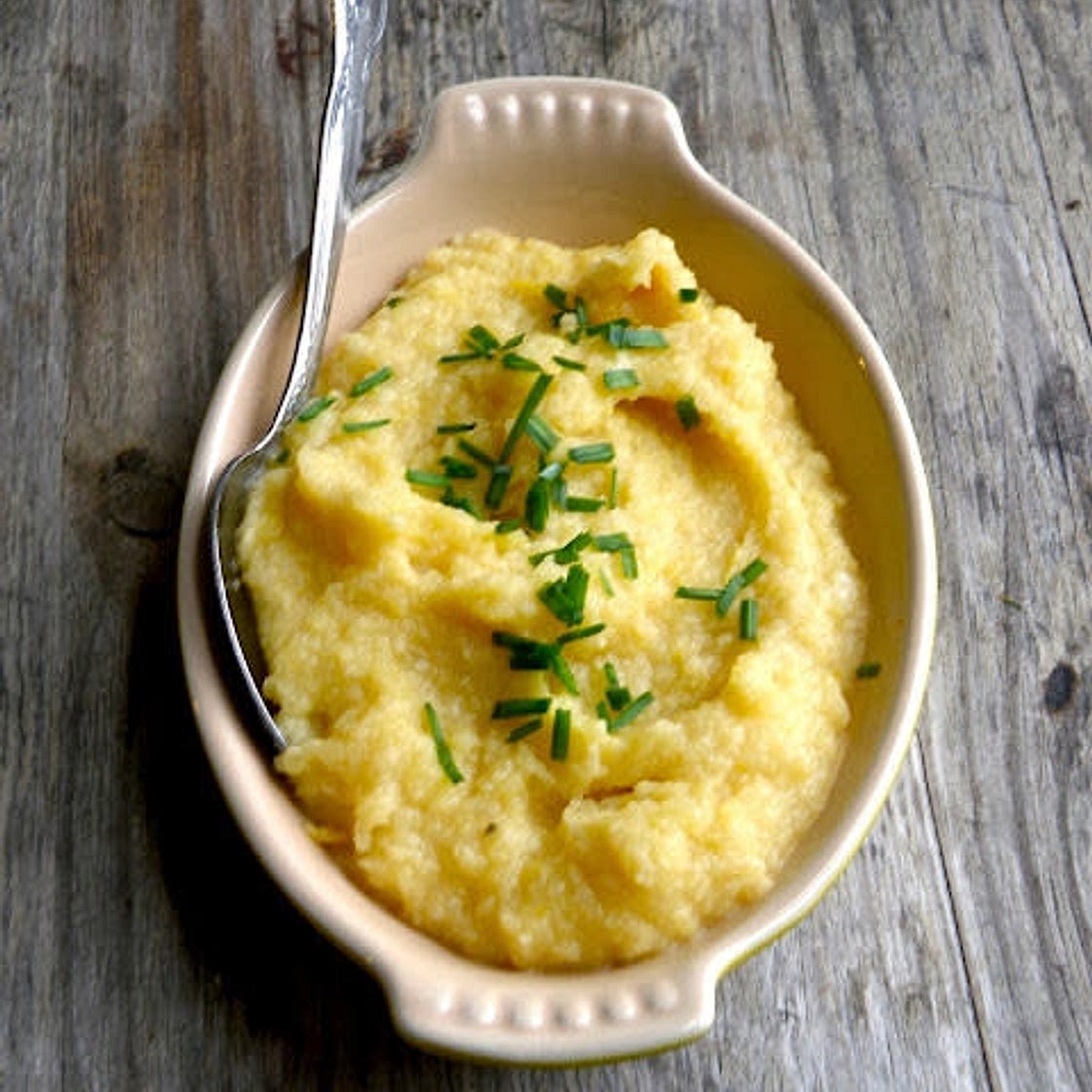 MASHED RUTABAGA AND SQUASH WITH ROASTED GARLIC (VEGAN, PALEO, GLUTEN-FREE)