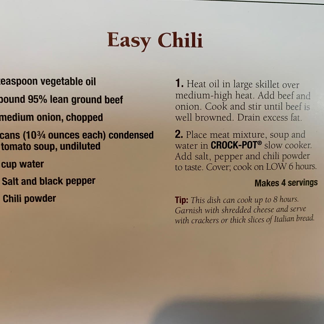 Chili
