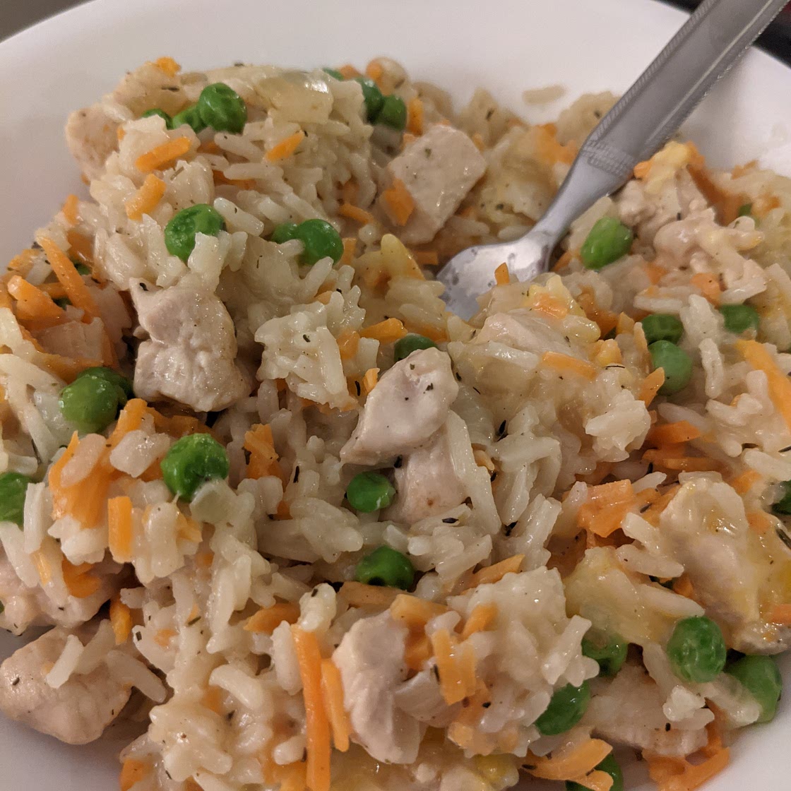 Creamy Chicken and Rice Skillet