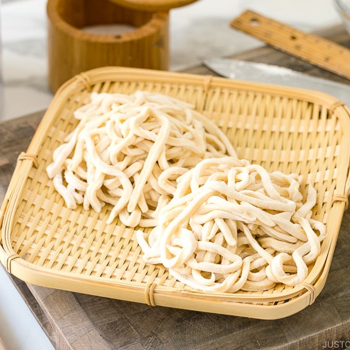 Homemade Udon Noodles
