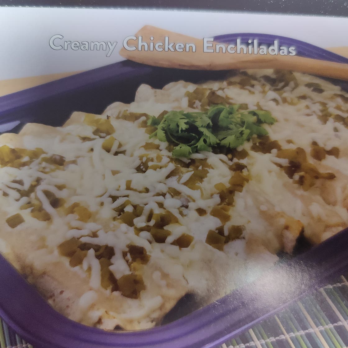 Creamy Chicken Enchiladas