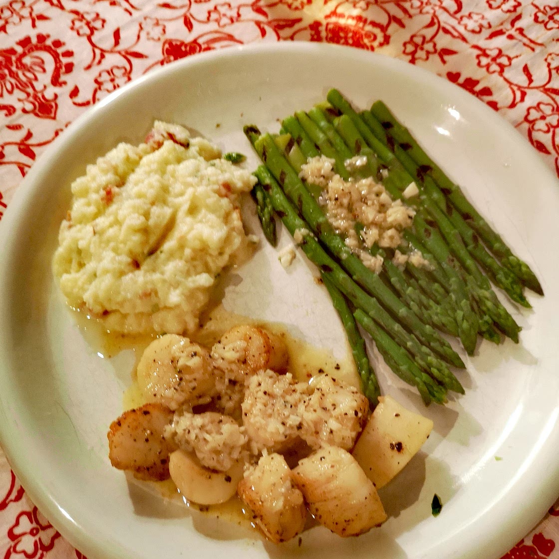 Lemon Butter Scallops