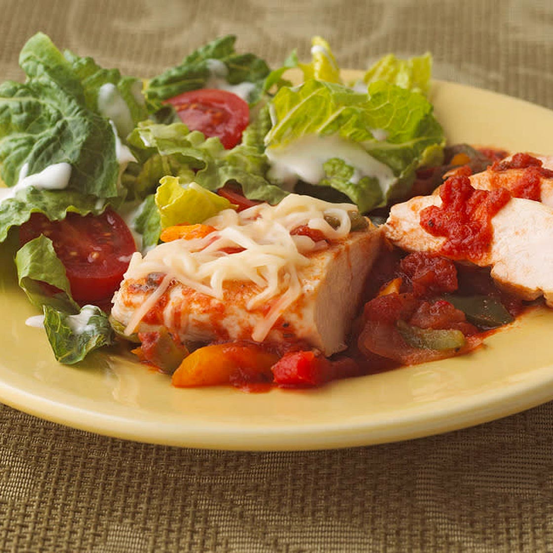 Quick and Easy Chicken Cacciatore