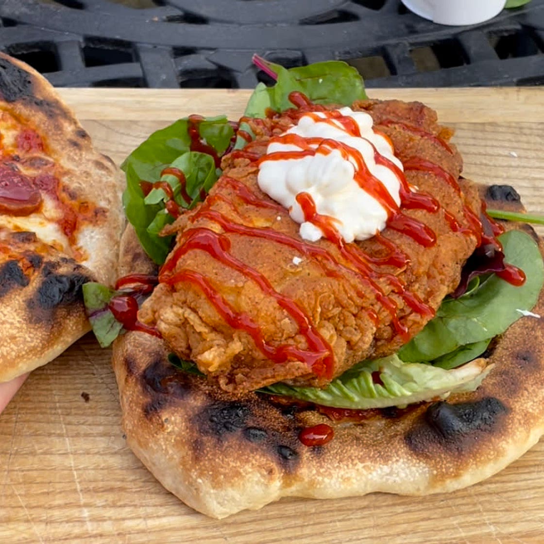 Pizza Chicken Burgers