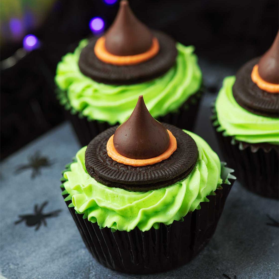 Witch Hat Cupcakes
