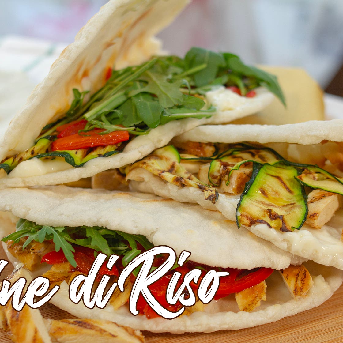 Piadine con Farina di Riso - Morbide, Velocissime e Senza Glutine - Ricette di Cucina