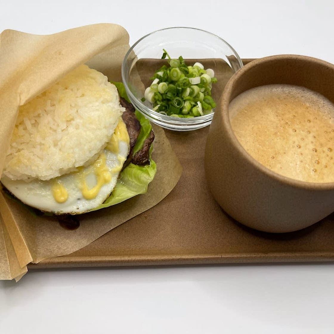 Black Truffle Rice Burger