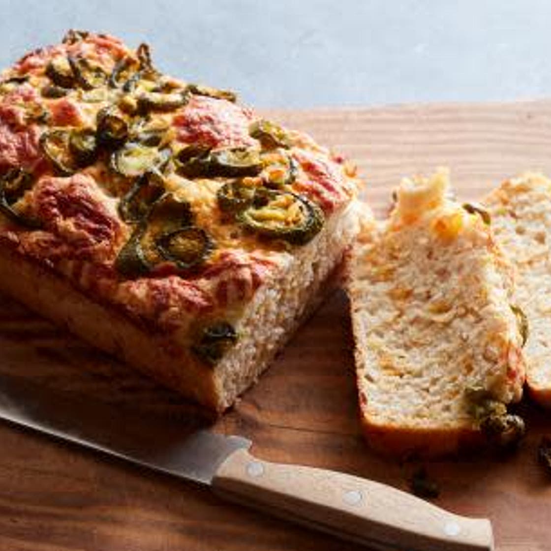 Jalapeno-Cheddar Beer Cheese Bread