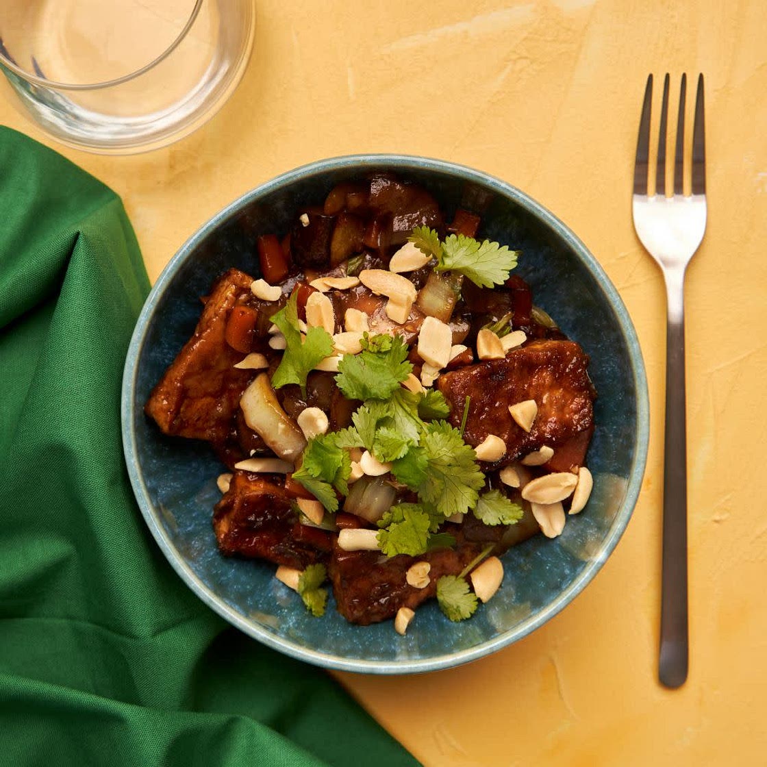 Hoisin Tofu with Vegetables