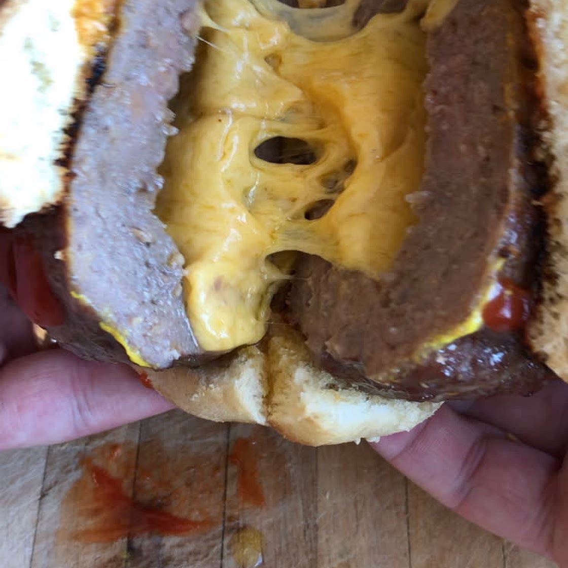 Juicy Lucy Burger