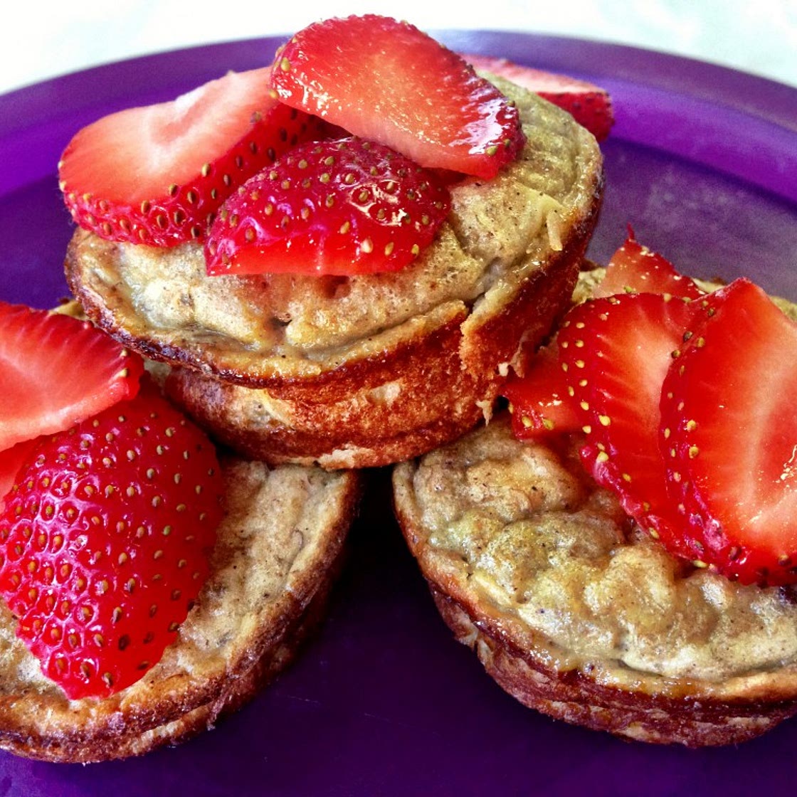 Flourless Banana Muffins