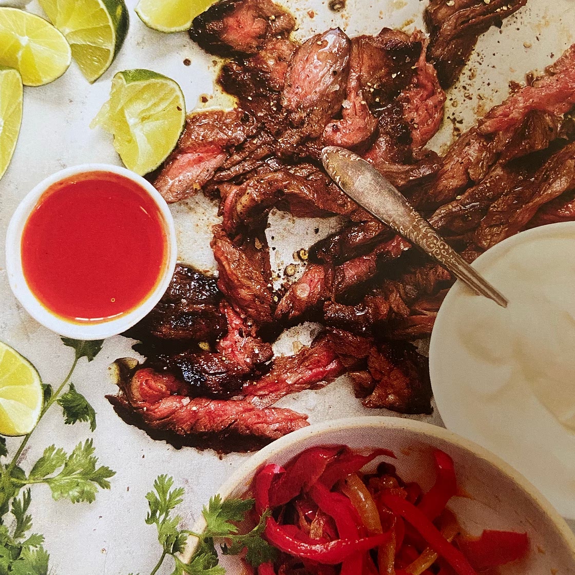 Skirt Steak Fajitas