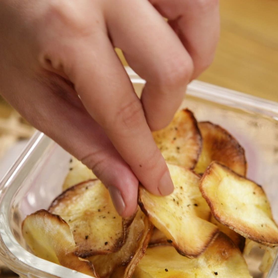 Chips de mandioca