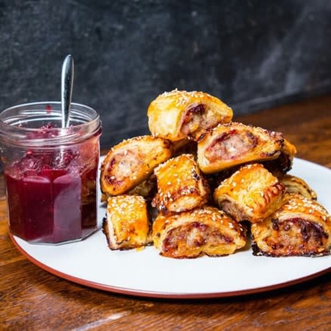 Christmas Log!! (Aka Christmas Stuffing Sausage Rolls)