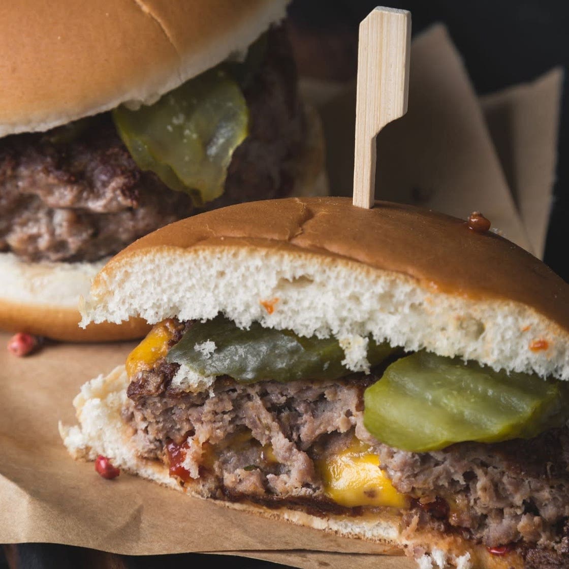 Bison Burger Juicy Lucy