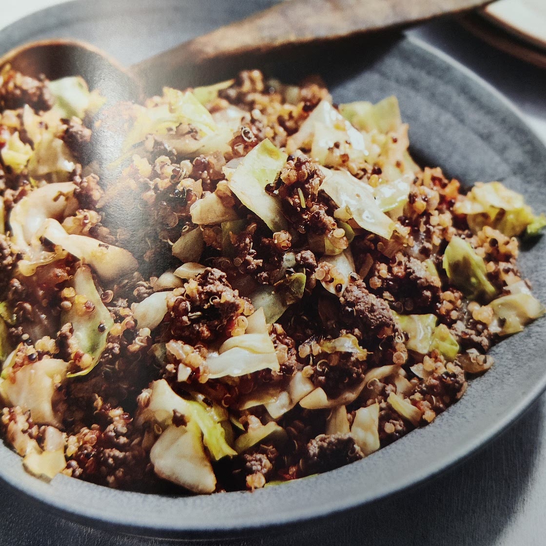 Cabbage and Quinoa Bowl