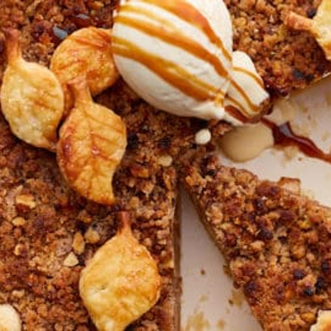 Apple Crumble Pie