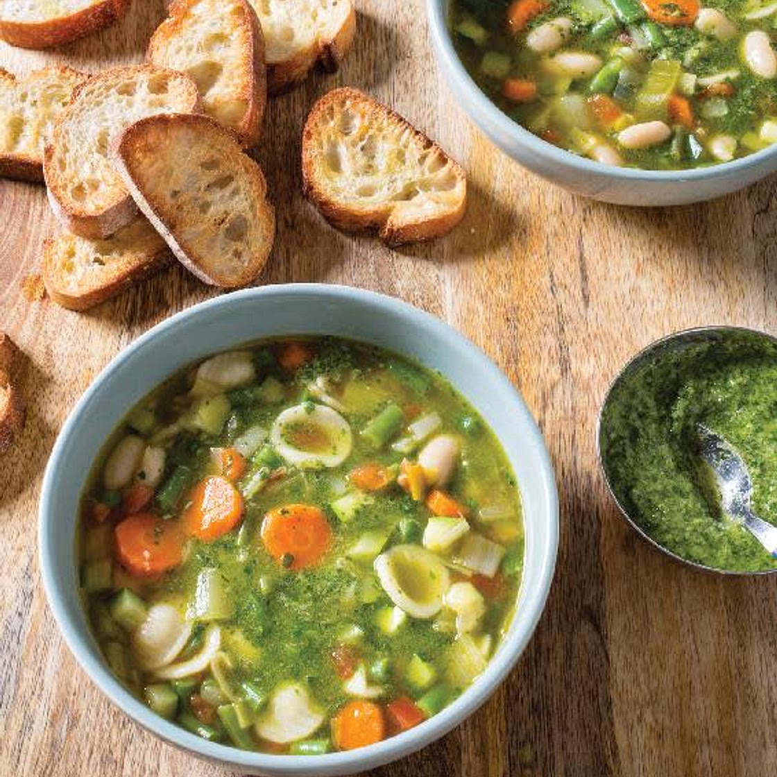 *0269kcal[8.7][10/10]* Provençal Vegetable Soup