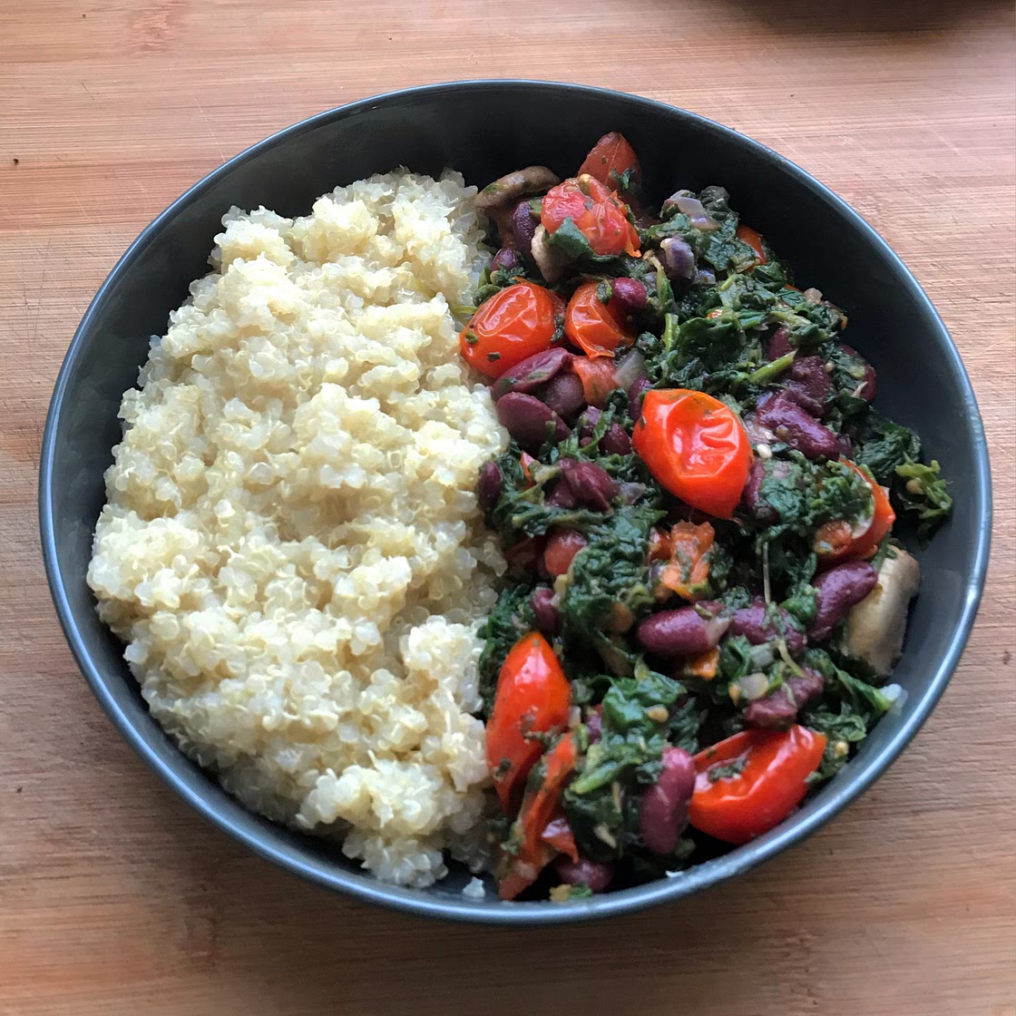 Bean- and Spinach Stew