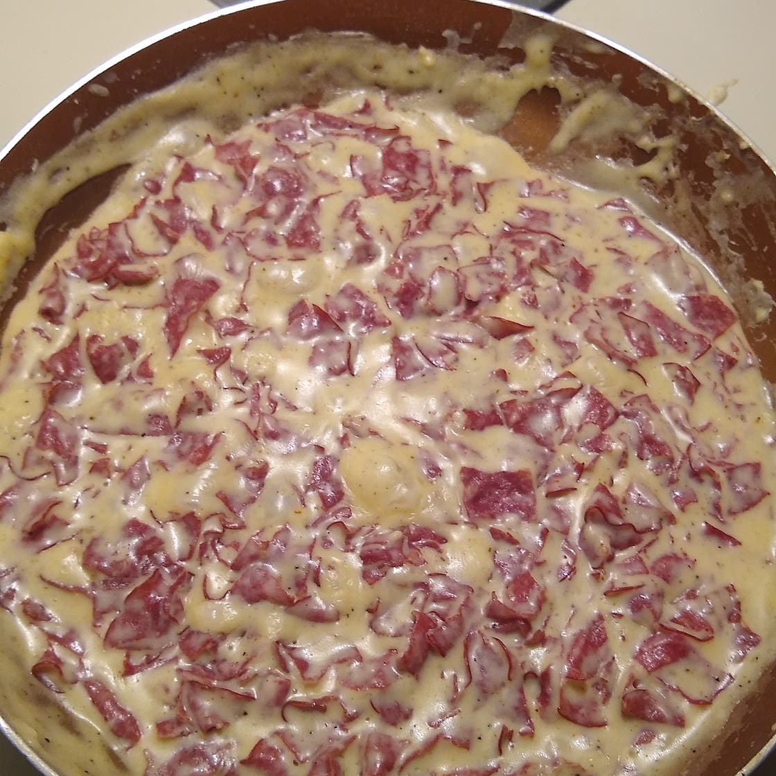 Creamed Chipped Beef on Toast