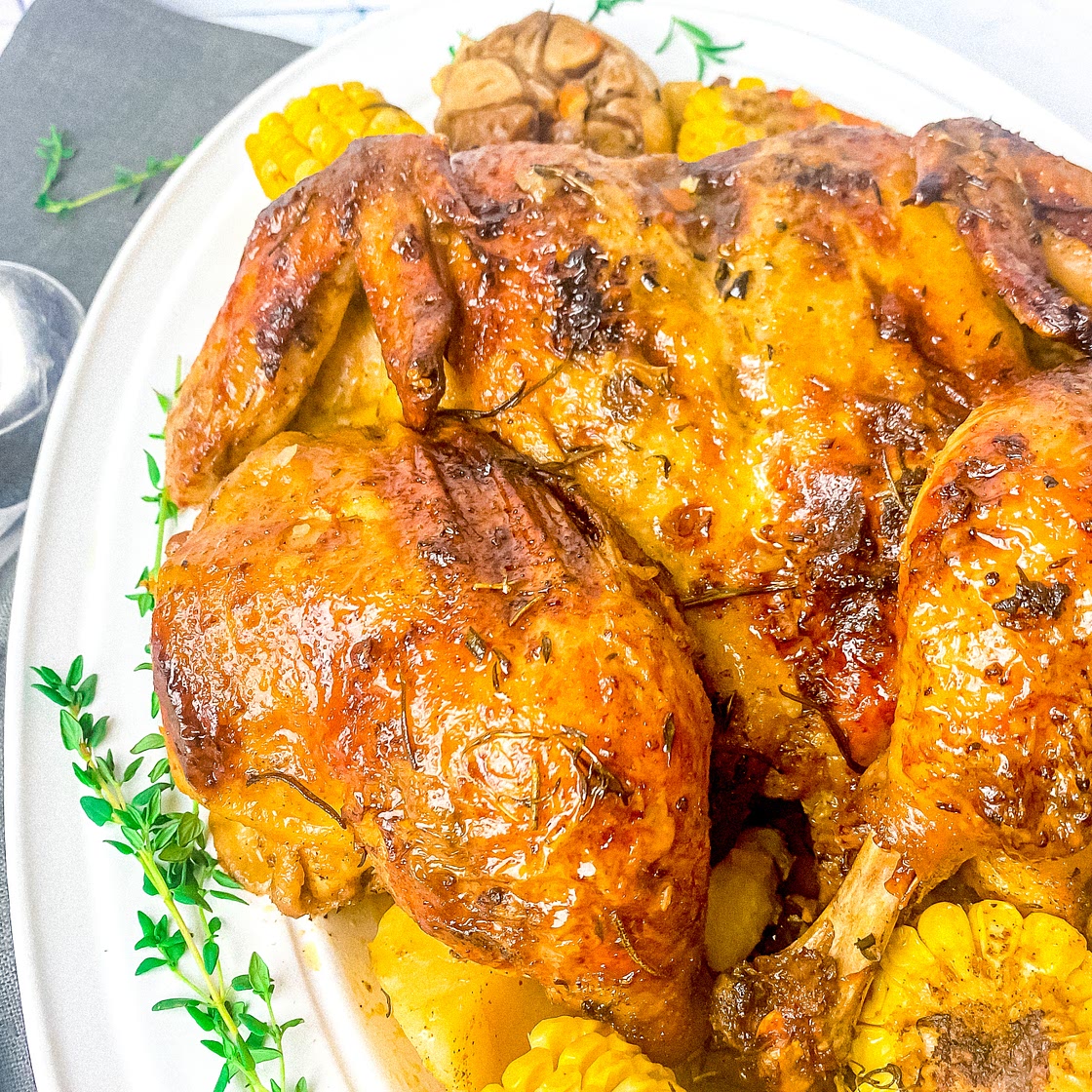 Garlic Herb Roasted Chicken