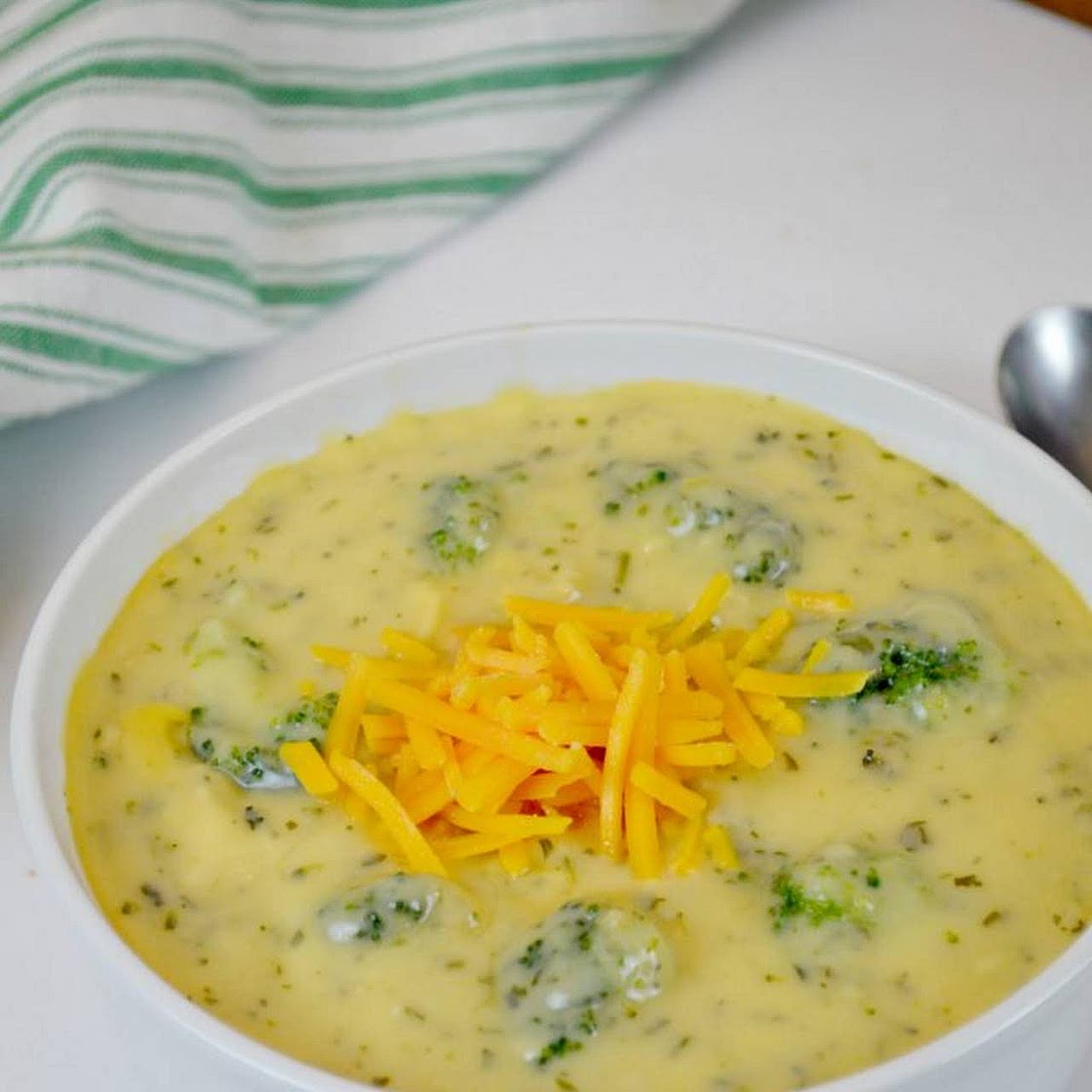 Keto Broccoli Cheddar Soup